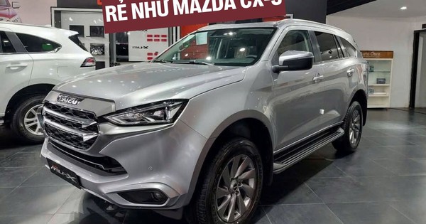 Xả kho, Isuzu mu-X giảm giá tới 270 triệu đồng tại đại lý, bản cao nay ngang CX-5, Tucson nằm phân khúc dưới