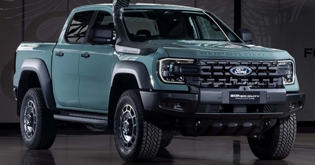 Ford hé lộ thông số về mẫu xe Ranger Superduty