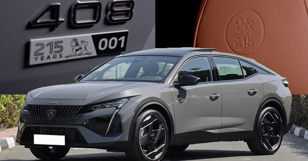 Peugeot 408 bản đặc biệt lộ diện trước khi ra mắt Việt Nam tuần này: Giá dự kiến đắt hơn, logo đặc trưng, giới hạn 215 xe