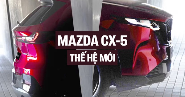 Mazda CX-5 2026 lần đầu có loạt ảnh chính thức: Lộ rõ nét cụm đèn mới, nhiều đường nét góc cạnh hơn, logo hybrid, ra mắt ngay tuần sau