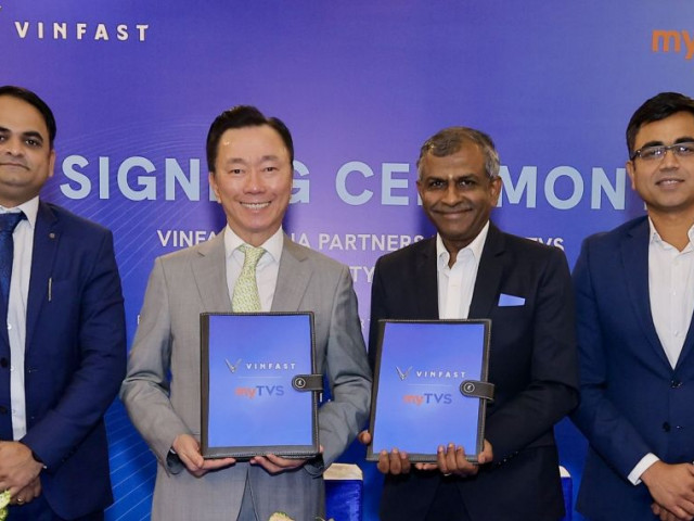 VinFast hợp tác với myTVS phát triển dịch vụ hậu mãi tại Ấn Độ