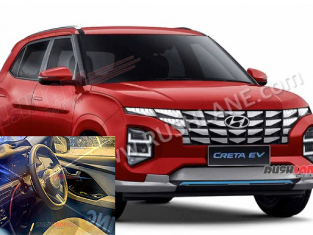 Xem trước nội thất của Hyundai Creta chạy điện