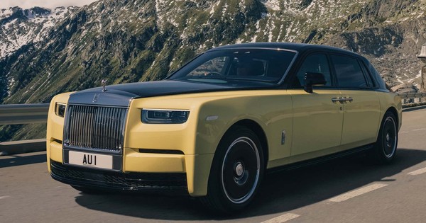 Chiêm ngưỡng độc bản Rolls-Royce Phantom Goldfinger mạ vàng