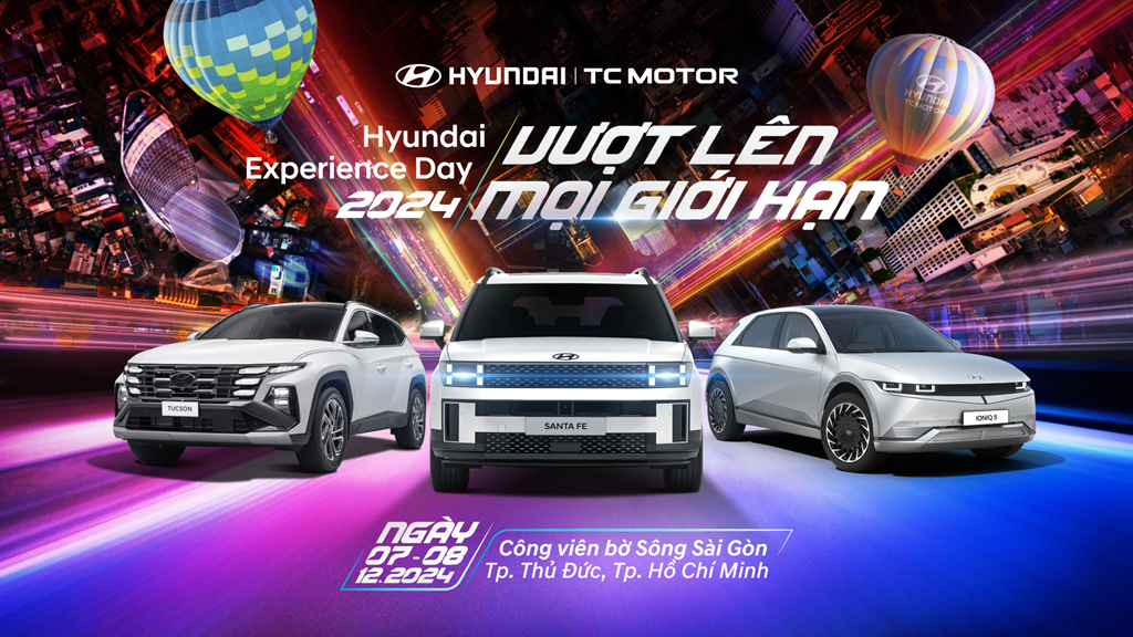 Ngày hội trải nghiệm Hyundai Experience Day 2024 sắp bùng nổ tại TP. Hồ Chí Minh