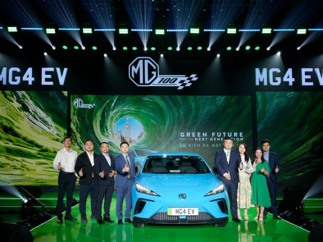Ô tô điện MG4 ra mắt tại Việt Nam: Thiết kế ấn tượng, đi được 450 km khi sạc đầy