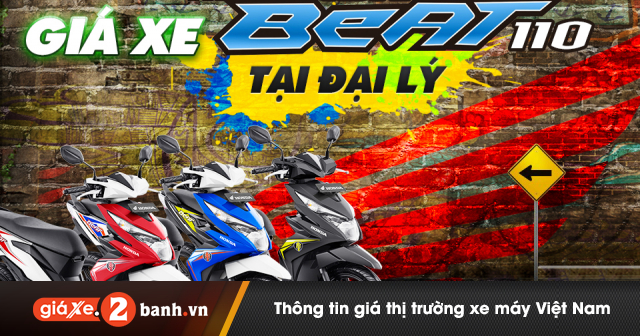 Giá xe Beat 110 tại Việt Nam mới nhất hôm nay tháng 6/2025