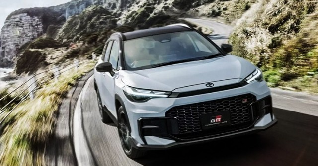 Phiên bản hiệu suất cao của dòng xe Corolla Cross GR Sport lộ diện