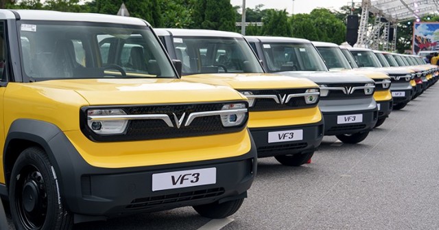 Giá xe VinFast VF 3 niêm yết và lăn bánh tháng 6/2025