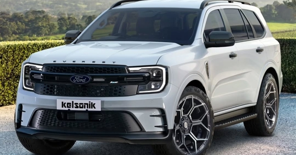 Ford Everest 2026 có thể trông như thế này: Có chi tiết gợi nhớ đến Corolla Cross, màn giải trí mới, động cơ tinh chỉnh