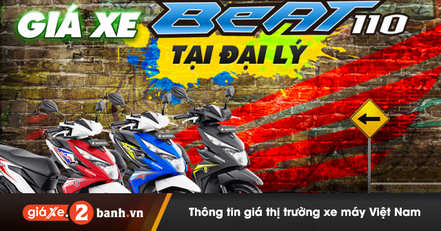 Giá xe Beat 110 tại Việt Nam mới nhất hôm nay