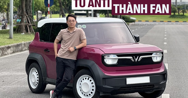 Từ ‘anti xe điện’ đến chốt VinFast VF 3 cho vợ sau khi đi VinBus, chủ xe chia sẻ: ‘Không nghĩ dùng thực tế hay vậy’
