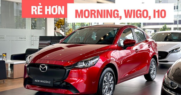 Mazda2 giảm còn 403 triệu đồng, giá thực tế thấp hơn cả Hyundai Grand i10 tiêu chuẩn