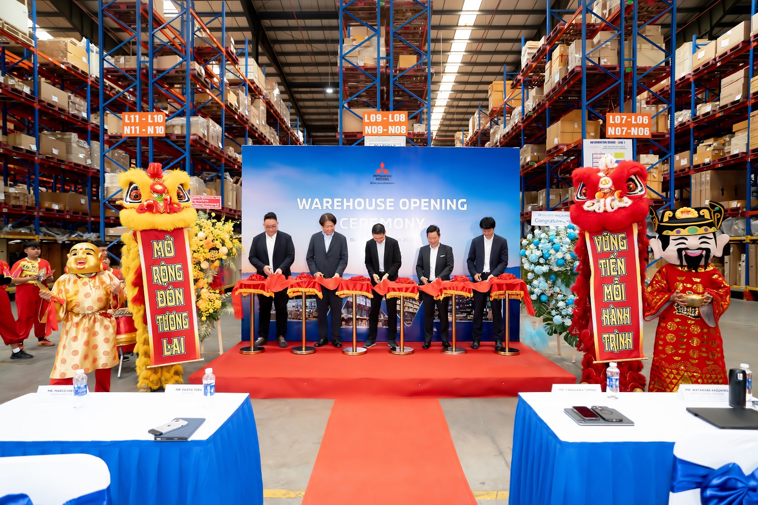 Mitsubishi Motors Việt Nam khai trương kho phụ tùng mới tại TP.HCM