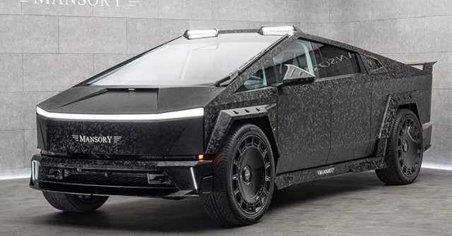 Tesla Cybertruck hầm hố hơn trong gói nâng cấp đến từ Mansory