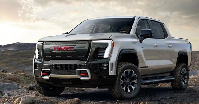 GMC giới thiệu mẫu xe bán tải điện Sierra EV phiên bản nâng cấp