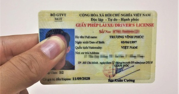 Vì sao phôi cấp bằng lái xe 