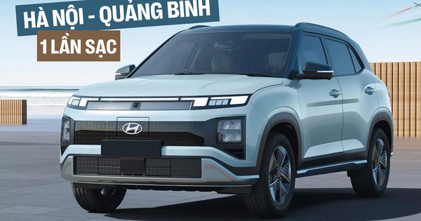 Hyundai Creta điện ra mắt: Mạnh hơn bản xăng, chạy 473km/sạc, mở xe được bằng điện thoại, đồng hồ