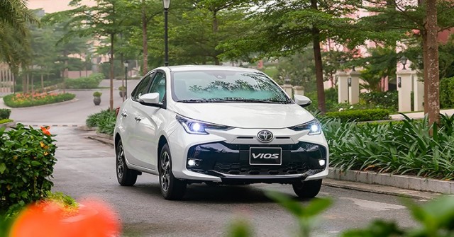 Sedan cỡ B bán chạy nhất năm 2024 gọi tên Toyota Vios