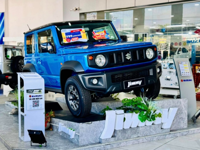 Suzuki Jimny được ưu đãi gần 100 triệu đồng tại đại lý