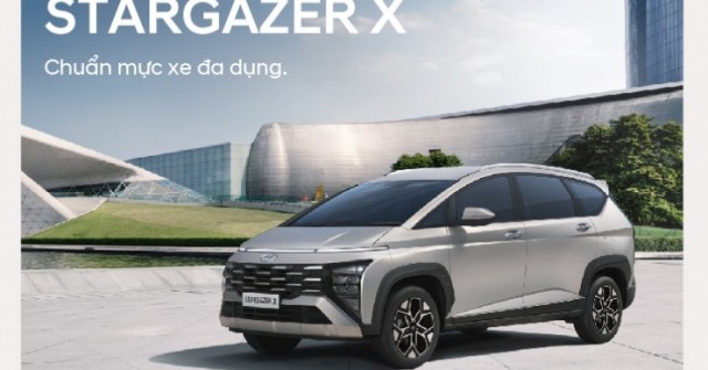Hyundai Stargazer X chính thức mở bán chỉ từ 489 triệu - Hyundai Bình Dương