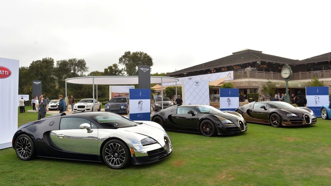 4 chiếc Bugatti Veyron siêu hiếm bị cảnh sát tịch thu