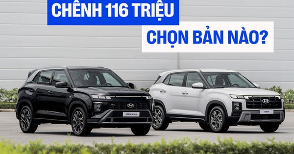 Chênh nhiều nhất 116 triệu đồng chọn bản Hyundai Creta 2025 nào trong 4 bản, bảng này cho thấy rõ sự khác biệt lớn về trang bị, công nghệ