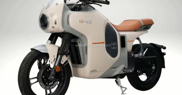 Mô tô điện Honda E-VO phong cách cafe racer trình làng, trang bị "chất lừ"