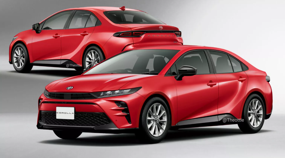 Xem trước Toyota Corolla thế hệ mới: Thiết kế táo bạo hơn, có tùy chọn Plug-In Hybrid