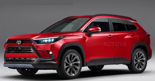 Toyota Corolla Cross lộ ảnh phác thảo bán nâng cấp mới