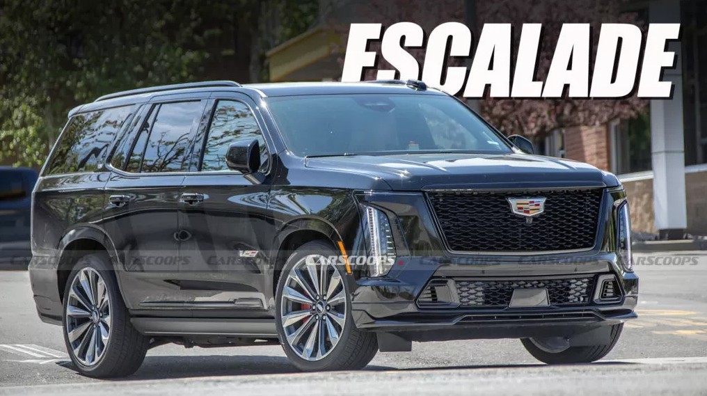 Cadillac Escalade V 2025 phiên bản nâng cấp lộ diện không che chắn