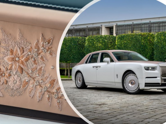 Cận cảnh Rolls-Royce Phantom Dentelle độc bản: Tôn vinh nghệ thuật trang trí ren