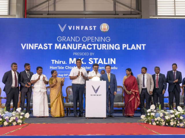 VinFast khánh thành nhà máy lắp ráp ô tô điện tại Ấn Độ