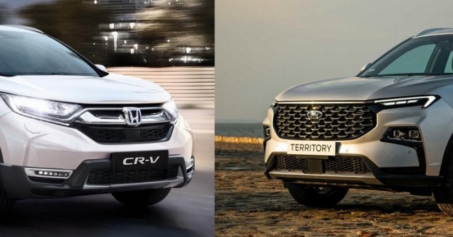 Ford Territory vs Honda CR-V: Cuộc "đại chiến" phân khúc xe gầm cao cỡ C