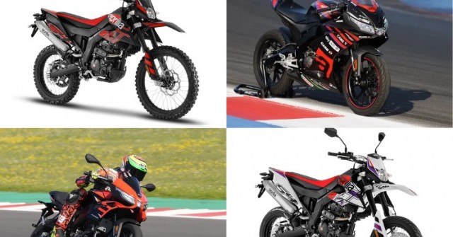 Aprilia trình làng bộ "chiến xa tứ mã" 125cc thế này, hãng khác đuổi sao kịp