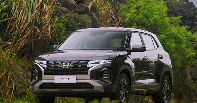 Giá xe Hyundai Creta cập nhật tháng 1/2025, từ 599 triệu đồng