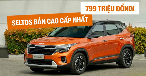 Kia Seltos 2024 ‘full option’ chốt giá 799 triệu tại Việt Nam: Mạnh nhất phân khúc, đủ ADAS đấu Xforce, HR-V