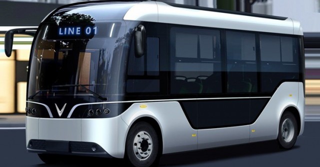 VinFast hé lộ hình ảnh đầu tiên của dòng xe mini buýt điện