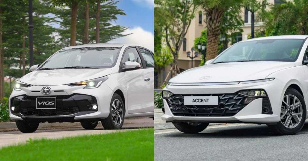 Hyundai Accent vs Toyota Vios: Tầm giá 500 triệu đồng mua sedan Nhật hay Hàn?