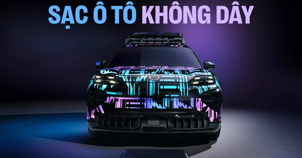 Dùng xe điện giờ sướng tới cỡ này: Quên việc cắm sạc đi vì xe Porsche có thể sạc không dây được như điện thoại
