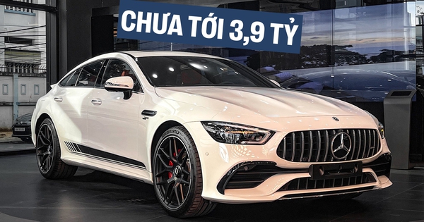 Mercedes-AMG GT 53 giảm sốc tại đại lý: Từng có giá 6,7 tỷ, nay thực tế chưa tới 3,9 tỷ và đây là điều cần đánh đổi