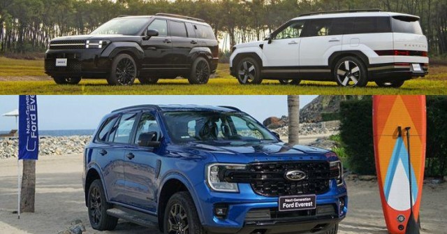 Hyundai Santa Fe 2025 vs Ford Everest: Những đổi mới có giúp SUV Hàn quật ngã xe Mỹ?