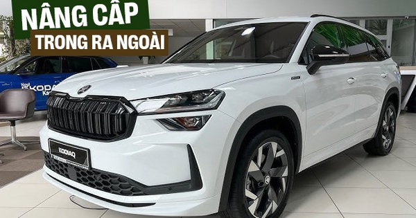 Đại lý báo Skoda Kodiaq 2025 giá tạm tính 1,6 tỷ, giao trước Tết: Có bản thể thao, thêm công nghệ cạnh tranh Santa Fe