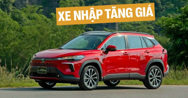 Xe Toyota nhập khẩu tăng giá: Alphard tăng tới 149 triệu, Innova Cross không còn rẻ hơn Custin, Corolla Cross sơn đỏ thành màu đặc biệt