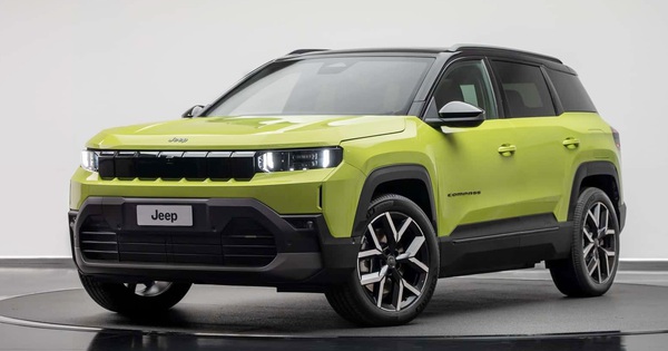 Jeep Compass 2026 - SUV chung gầm Peugeot 3008, mạnh 375hp, có thể chạy Hà Nội - Huế chỉ cần một lần sạc