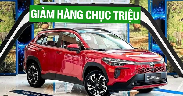 Toyota Corolla Cross giảm giá nhiều nhất 46 triệu đồng: Giá khởi điểm còn 779 triệu, càng làm khó nhóm 