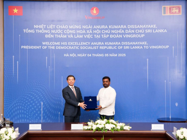 Tổng thống Anura Kumara Dissanayake mời Vingroup đầu tư tại Sri Lanka