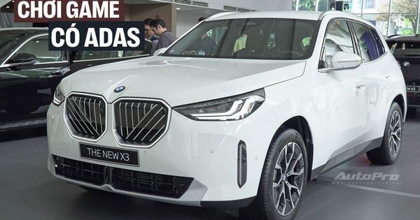 BMW X3 2025 ra mắt Việt Nam: Giá từ 2,279 tỷ đồng, chơi game trên xe, có ADAS, động cơ mới, AWD từ bản 