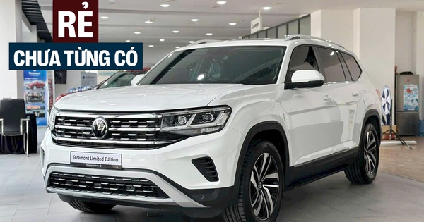 VW Teramont hạ giá kỷ lục còn 1,788 tỷ đồng: Là bản Limited nhiều 