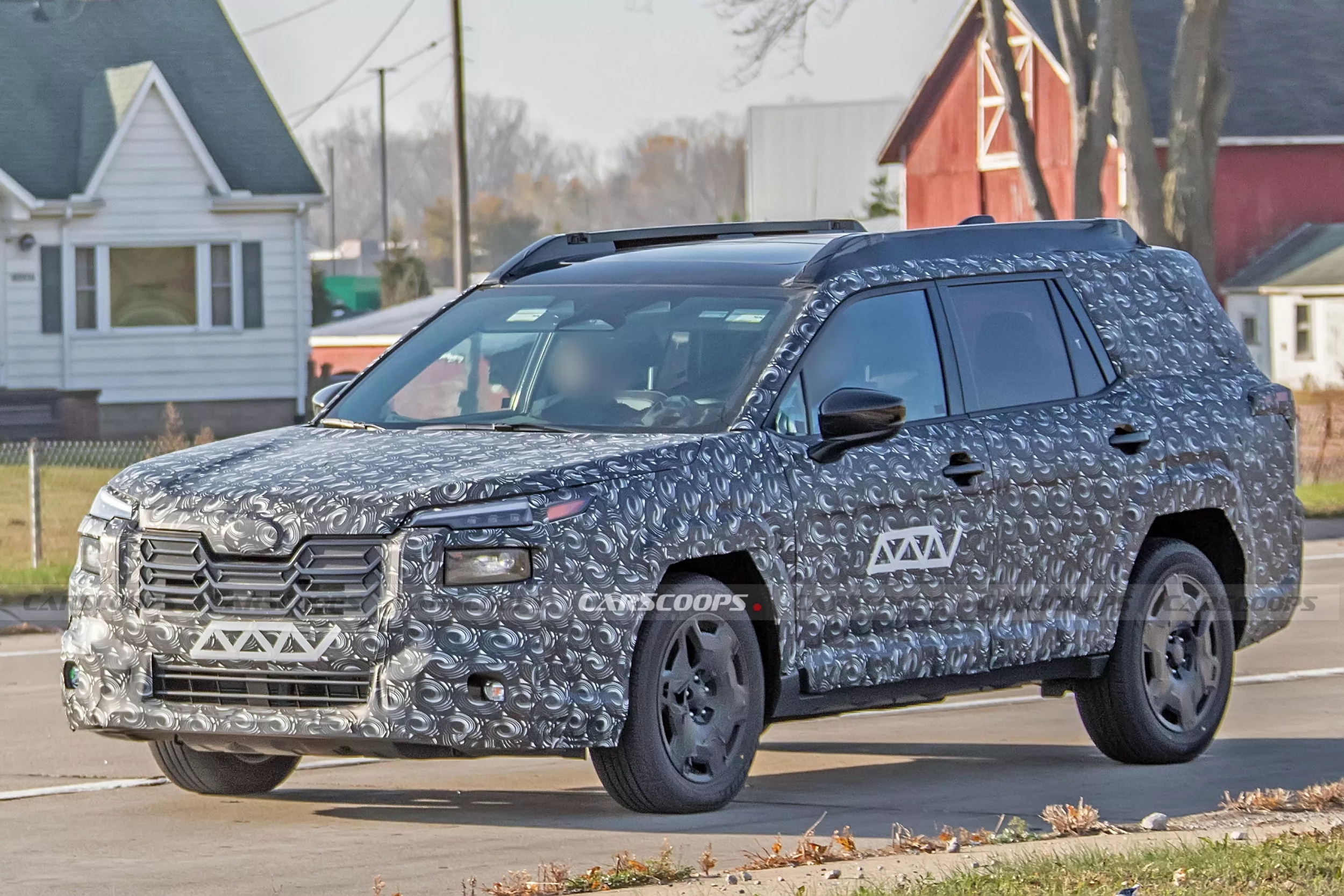 Subaru Outback 2026 bị bắt gặp trên đường thử, sẽ có tùy chọn hybrid