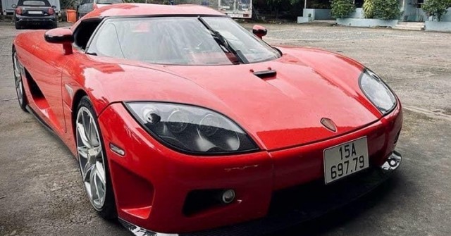 Siêu xe kín tiếng Koenigsegg CCX tại Việt Nam ra biển số Hải Phòng